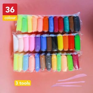 36 Colors Air Dry Clay Set Ultralight Plastic Clay With Sculpting Tools For Preschool Education And DIY Crafts