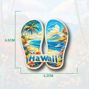 Magnezie Beach Hawaii Đồ Trang Trí Nhà Hình Khối Kỷ Niệm Du Lịch Quà Tặng Thiết Kế Nhà Trang Trí Đồ Trang Trí Nhà Từ Tính