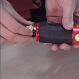 Máy Đánh Bóng Khí Nén NuoDunco Mini Random Orbit Air Sander Tốc Độ Cao 1/2/3 Dùng Cho Sửa Chữa Ô Tô Kèm 30 Miếng Giấy Nhám