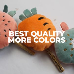 Mainan Kucing Catnip-BUKIPET FRUIT CATNIP TOYS
