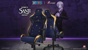 TTRacing Surge X Sanji Edition Air Threads Fabric Gaming Chair | One Piece Collection