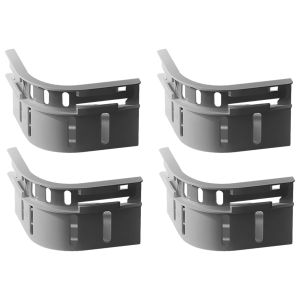 4pcs Bed Sheet Holder Strip Fitted Sheet Straps Bed Cover Fastener Invisible Quilt Corner Holder Clips Fit All Mattress Size