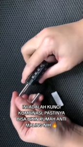 Gembok Angka Kombinasi: Keamanan Koper Anda