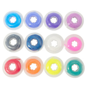 WellCK 15 Feet/Roll Dental Orthodontic Elastic Ultra Power Chain Rubber Band Long/Short/Continuous Dental Orthodontic Material