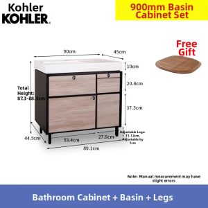 Kohler | Ceramic Integrated Bathroom Wash Basin