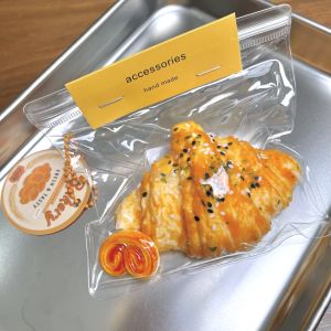 Slow Rebound Squeezing Toy Croissant Cream Feeling Decompression DIY Handy Gadget Edible Silicon Mud Feeling Pinch Finished Product