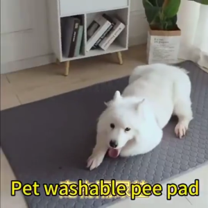 PETWELL Reusable washable puppy training pee pad DogPee Pad Waterproof Puppy Potty Training Non-slip Urine PadPet Cooling pada