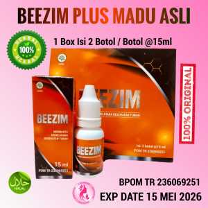 BEEZIMM PLUS MADU ORIGINAL 1 BOTOL 15ml Distributor resmi