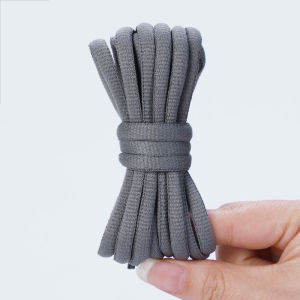 Half-round Shoe Laces for Basketball Sneakers Men and Women Casual Shoes Shoelaces Non-slip Shoelace Sport / Running