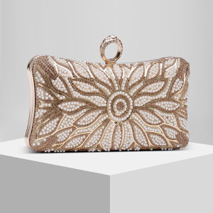 MEIFEI | Pearl Embellished Fashion Evening Handbag