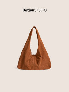 Túi Tote Da Suede Cỡ Lớn Thời Trang Mùa Thu 2024 Túi Đeo Vai Nữ Đi Làm Túi Đeo Vai Thường Ngày Màu Trơn Túi Mềm Không Thể Giặt