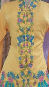 ATASAN KEBAYA ENCIM BORDIR BIG SIZE M-5L LENGAN PANJANG