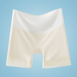 MiiOW | High Waist Ice Silk Seamless Anti-Light Safety Pants Women Summer Bottoming Shorts High Waist Ice Silk Seamless Anti-Light Safety Pants