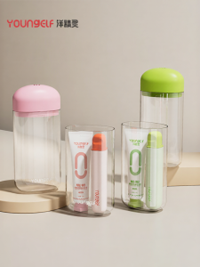 Young Elf | Orthodontic Mouthwash Cup Toothbrush Organizer Portable