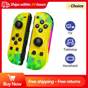 Joycon Switch Controller Joypad Wake-up Controllers for Switch/Lite/OLED Replacement Controller with Sword Dual Vibration