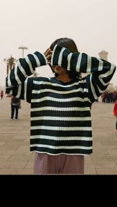 Elsa crop tangan rample