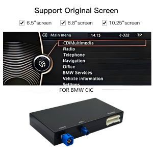 Wireless CarPlay For BMW EVO NBT CIC 1 2 3 4 5 7 F22 F10 F01 F02 X3 X4 F25 F26 MINI X4 X5 X6 F56 F15 F16 F85 Android Auto Box