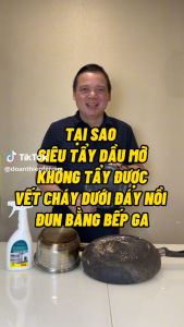 Siêu tẩy nhà bếp ECOGY tẩy sạch dầu mỡ vết cháy dầu mỡ trên xoong nồi bếp từ chậu rửa hút mùi vỉ nướng ....