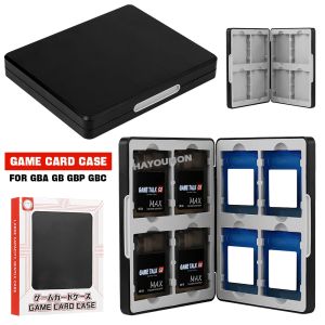 Silicone Lined Storage Case for GBC Cartridges 8-in-1 Magnetic Game Card Holder For GAME BOY Color GBP Anti-Dust Protective Box