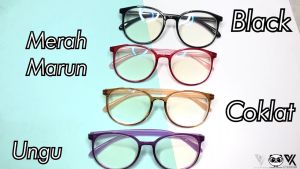 Kacamata Minus 3097 Anti Radiasi UV & Photocromic Hp Laptop Komputer NORMAL s/d -4.00 Korea Fashion Pria / Wanita / Anak-anak