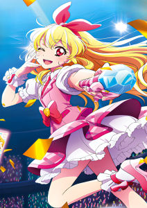 Bandai | Anime Aikatsu Ichigo Hoshimiya Oil Painting By Numbers Modern Wall Decor for Living Room Bedroom Perfect Gift No Frame