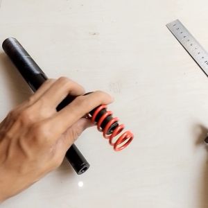 Per Pegas Merah Shockbreaker Depan Skuter Anak Padal Injak