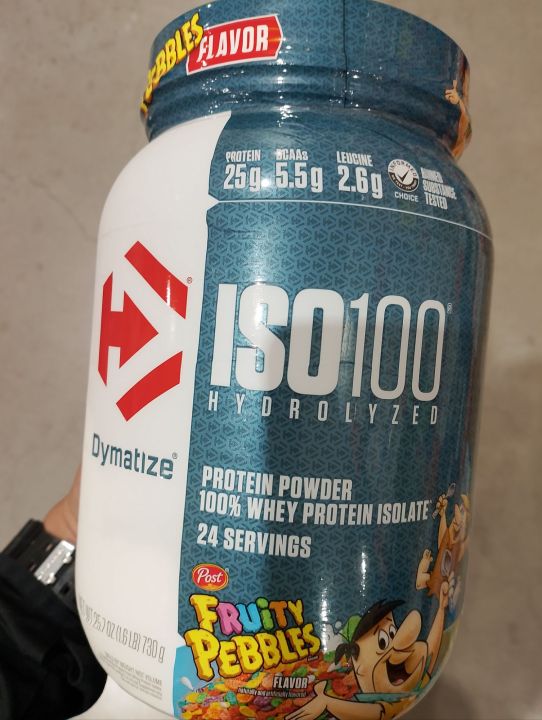 DYMATIZE HYDROLYZED PROTEIN POWDER FRUITY PEBBLES 730G Lazada PH