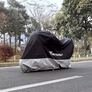 Motowolf Cover for Motorcycle Waterproof Dustproof and Sunshine Block motor cover waterproof
