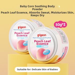 Pigeon | Baby Heat Rash Prevention Talcum Powder Natural Corn Peach Leaf Extract