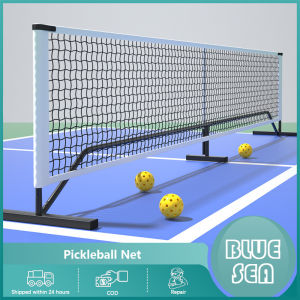 Pickleball Net Outdoor Portable Pickleball Net Tennis Badminton Net Frame 6.7 Meter Standard Pickleball Net with stand