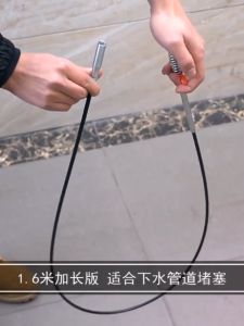 90cm/160cm Four-claw Extractor Plumbing Sewer Cleaning Fishing Tool Clip Toilet Bowl Dredging Garbage Clip 管道疏通神器 管道疏通爪