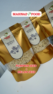 Mahnaz Food Premium Pumpkin Seeds | Raw & Roasted | Ready to Eat | 250g