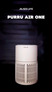 Miss Life Penyaring Udara Ruangan Dekstop Air Purifier Smart Control Pembersih Udara untuk Rumah Kantor & Kamar Tidur HEPA Filter Menyaring Debu Halus Bakteri Virus Asap Desain Minimalis Elegan Aman Untuk Bayi Dan Hewan Bergaransi Cocok Untuk Ruangan