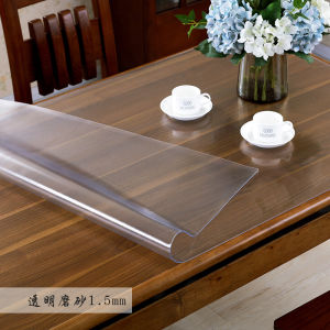 Thickened PVC Waterproof Oven Mitts Oil Free Disposable Tablecloth Frosted Coffee Table Placemat Plastic Glass Crystal Scraper Tablecloth