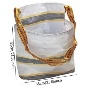 Waterproof Fruit Picking Bag Portable Apron with Shoulder Strap for Gardening Farm Orchard Berry Mushroom Hunting