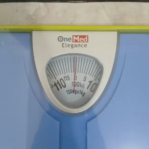 Onemed Timbangan Badan Elegan BR9707 Manual Scale Dewasa Berat Maks 120 kg