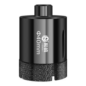 SONGQI | Angle Grinder Tile Hole Opener Drill Bit Hand Grinder Dedicated Hole Puncher Marble Stone Dry Drilling Machine Set