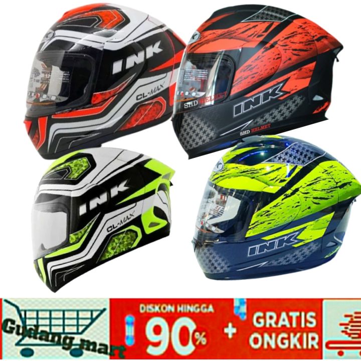 [BAYAR DITEMPAT]Helm INK CL MAX yellow Plou Original INK CX MAX Series ...