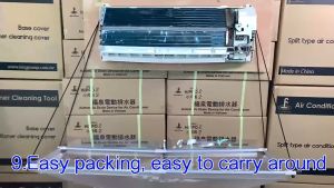 Air Conditioner Cleaning Cover Bag V-Drain Air Cond Base Cover Cleaning tools Easy Carry