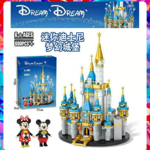 Mini Princess Castle Building Set Model