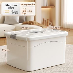 Household Storage Box for Clothes Toys and Books