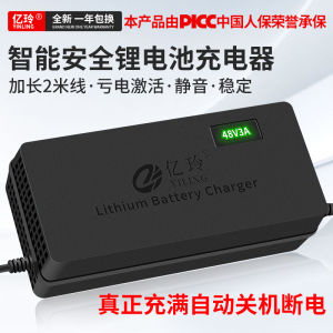 Universal 48V Star Energy Lithium Battery Charger Li-Ion 54.6V 2A for E-Scooter E-Bike Electric Vehicle Charging Accessory