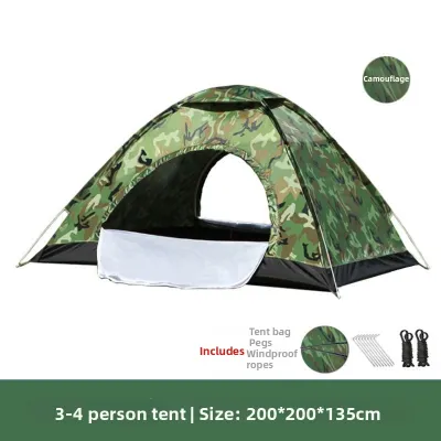 Jiaxun | Outdoor Portable Auto Pop-Up Waterproof Sun-Proof Tent 4 People