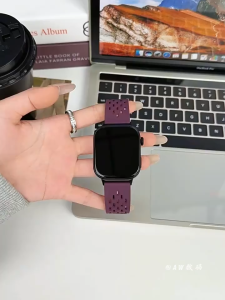 Silicone Magnetic buck Strap For Redmi Watch 6 4 5 breathable band for Xiaomi MiBand 10Pro 9Pro 8Pro Wristband