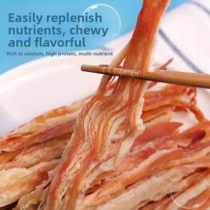Roasted Ready-to-Eat Squid Strips 500g