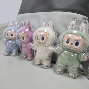 WEIAI | Transparent Shell Storage Box for Dolls with Dust-proof Hanger