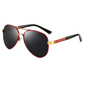 Mens Polarized Sunglasses Aviator Sunglasses For Men Women Metal Frame Glasses for Traveling Surfing Driving Fishing UV400
