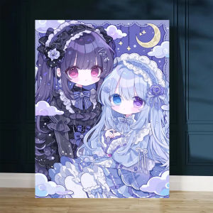 Bandai | Oil Painting By Number Cartoon Anime Character DIY Home Decor Modern Wall Decor for Living Room Bedroom Perfect Gift