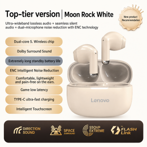 Lenovo | Lenovo EA110 Wireless Earphone ENC High-Definition In Ear Call Headphones Noise Reduction Game HD Voice Sport Earbuds With Mic