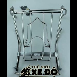 Gác baga ab 2011 - 2012 inox baga giữa xe Air Blade 110 đời 2011 2012 AirBlade đầu bò